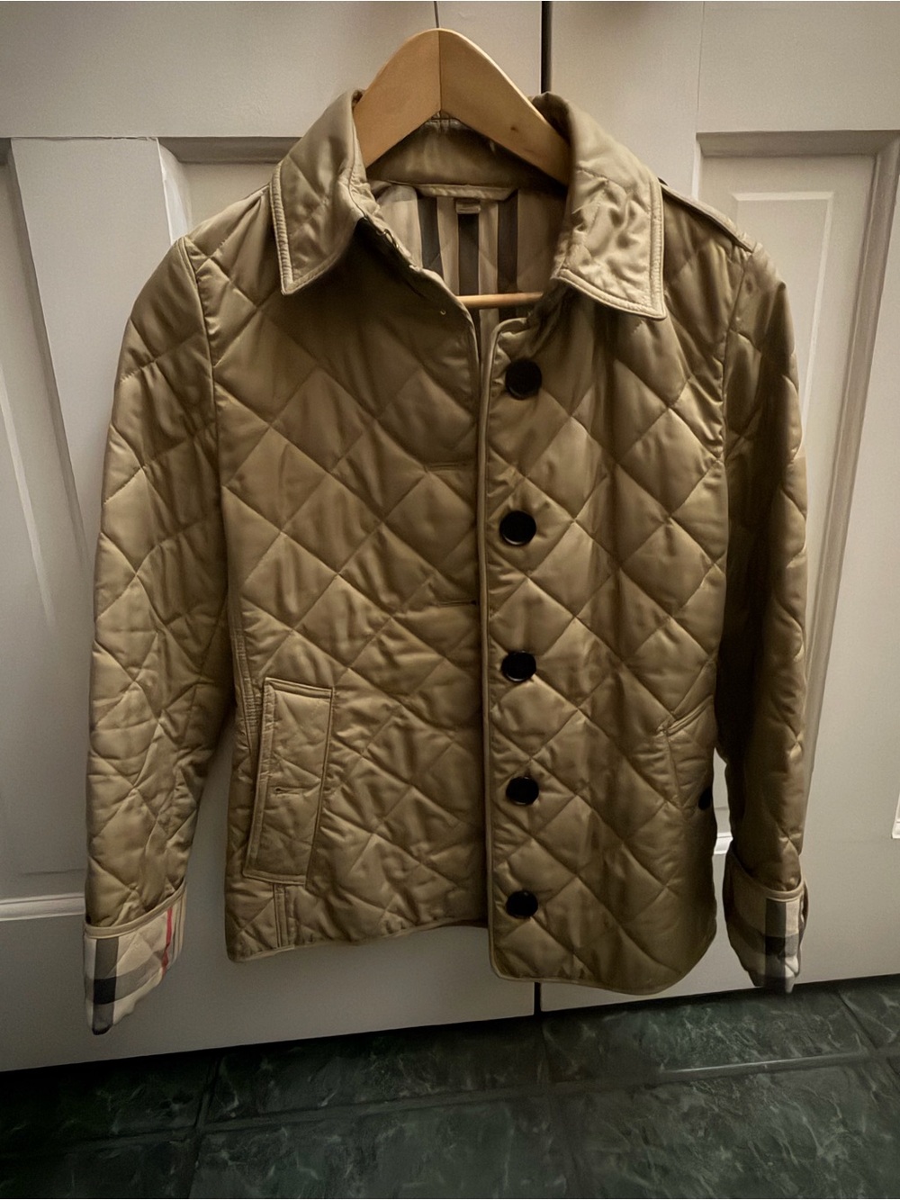 Burberry -Classic Button Front Jacket